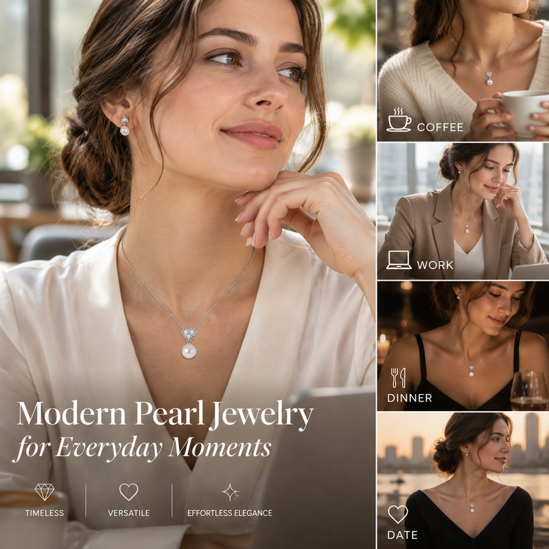 A Heart Pearl Necklace: Styling Ideas and Gift Inspiration