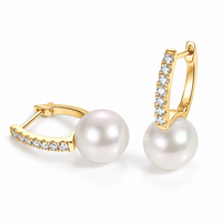 Sterling silver and freshwater pearl detail