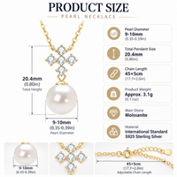 Pearl necklace size guide