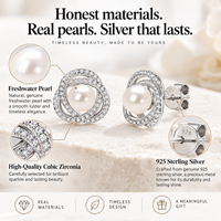 Sterling silver CZ halo detail