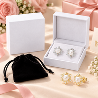 Pearl earrings gift packaging