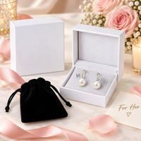 Pearl earrings gift packaging